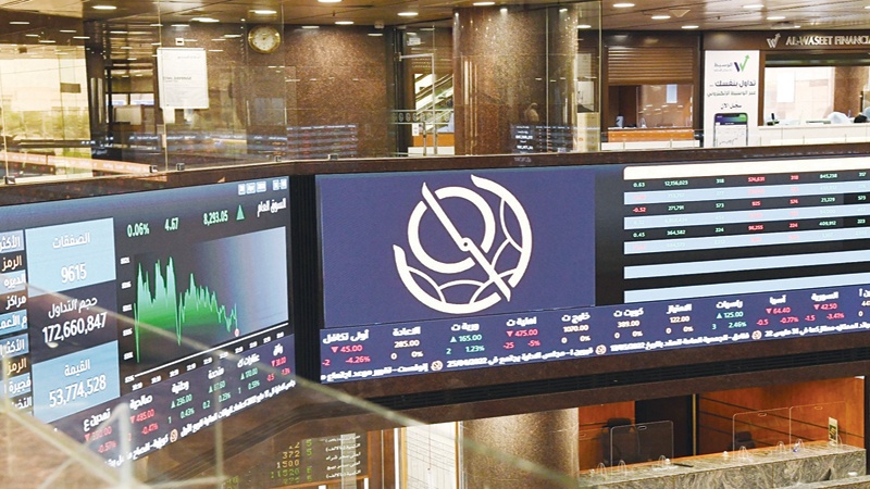 القيمة السوقية للبورصة تتراجع 592 مليون دينار