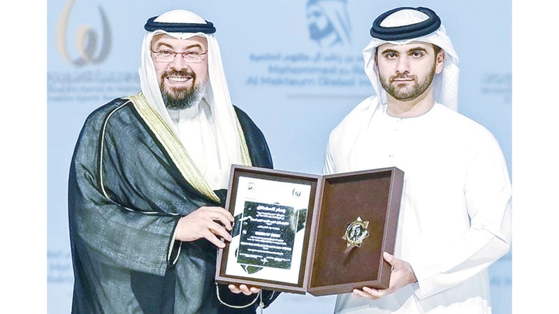 جائزة محمد بن راشد للإبداع الرياضي تكرم الفهد