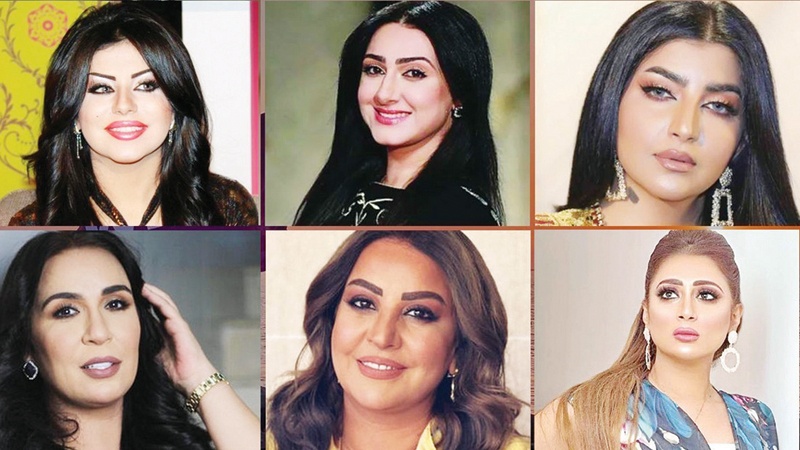 حليمة بولند وفنانات خليجيات يلعبن كرة القدم