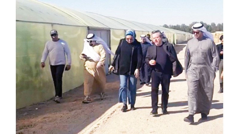 السفارة الأميركية جالت بالوفرة