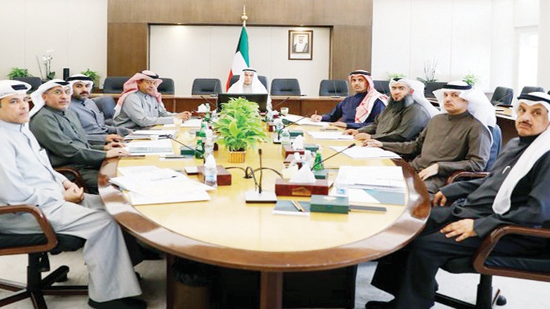 السعدون ترأس اجتماع اللجنة التنفيذية للشعبة البرلمانية