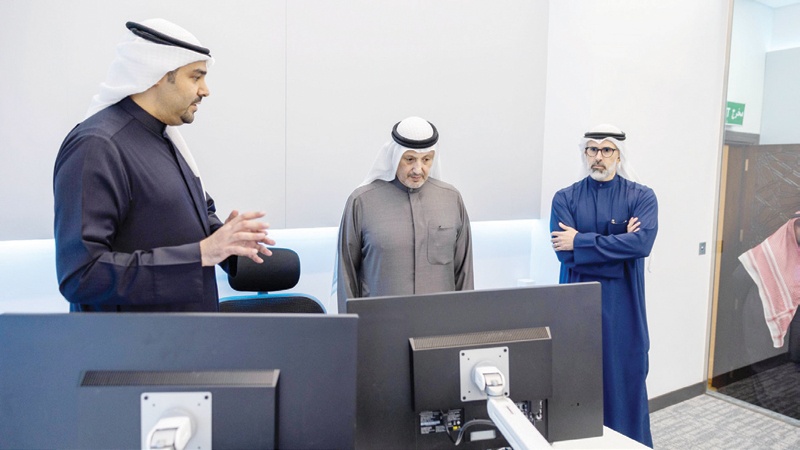 العبدالله افتتح مركز الأمن السيبراني لـ "الخارجية"