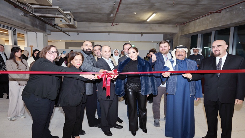 طلبة التصميم الغرافيكي بالجامعة الأميركية أظهروا إبداعاتهم