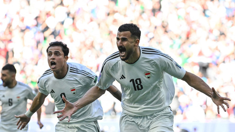 فوز العراق واليابان