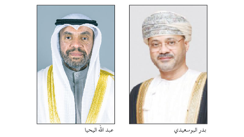 البوسعيدي "مهنئاً" اليحيا: نتطلع لتعزيز العلاقات مع الكويت