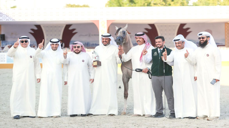 ذهبيتان وفضية لمرابط الخيل الكويتية في بطولة الدوحة