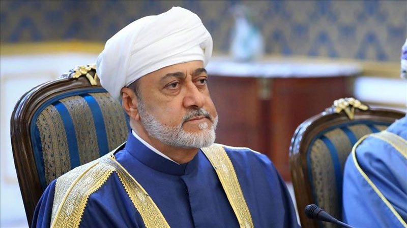 سلطان عُمان يؤكد أهمية إيقاف حرب غزة