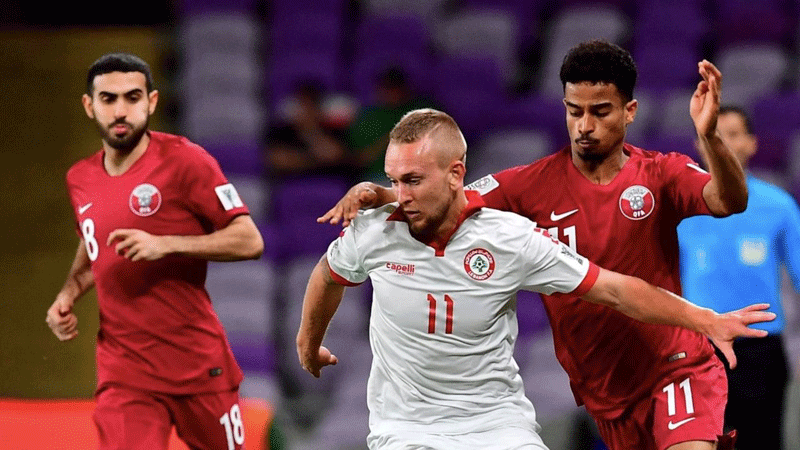 قطر ولبنان في افتتاح" كأس آسيا"