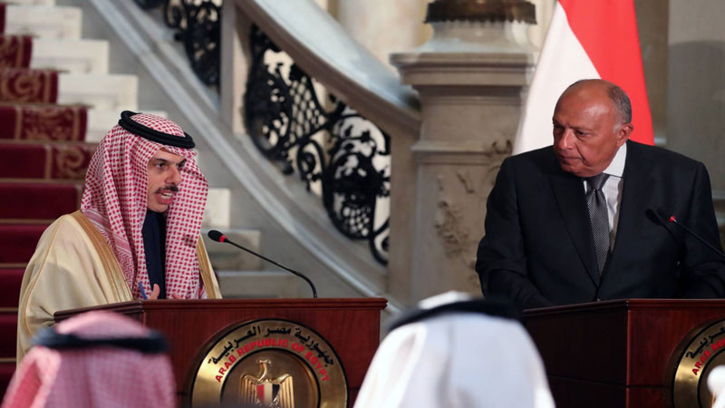 مصر والسعودية: أزمات المنطقة تزداد تعقيداً&hellip; والأولوية لوقف جحيم غزة