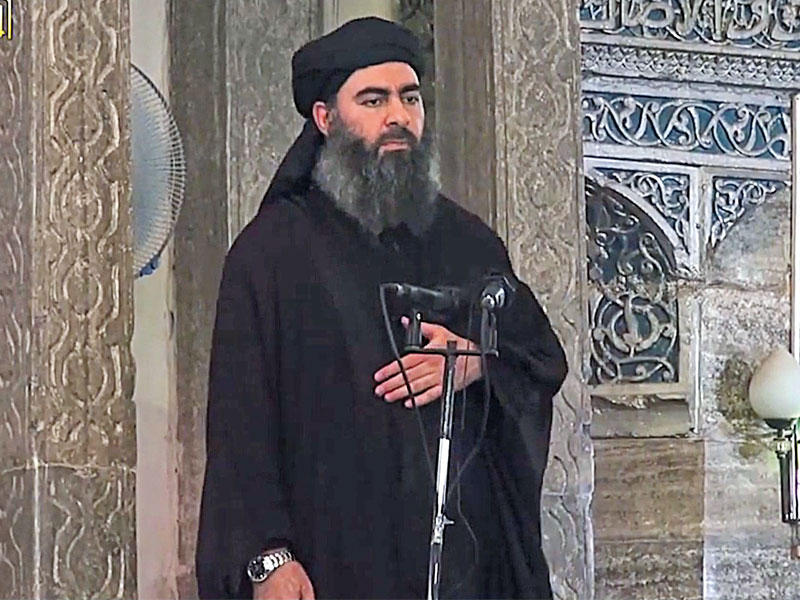 لتحالف الدولي يرد على ارملة البغدادي :خطير قبل اعتقاله