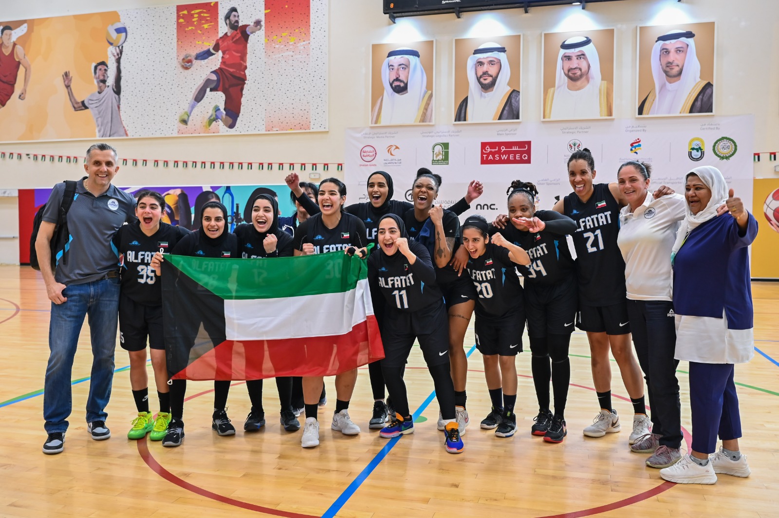 "الفتاة الكويتي" يحيي آماله في ختامي سلة "عربية السيدات "