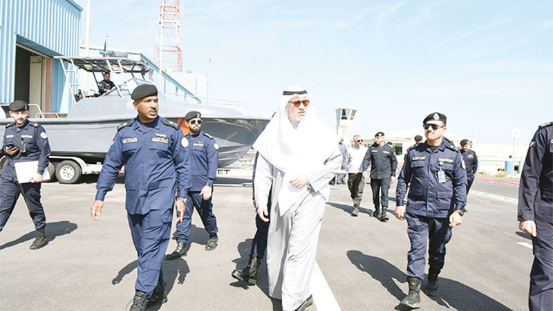 اليوسف: سلامة الحدود البحرية جزءٌ لا يتجزأ من المنظومة الأمنية