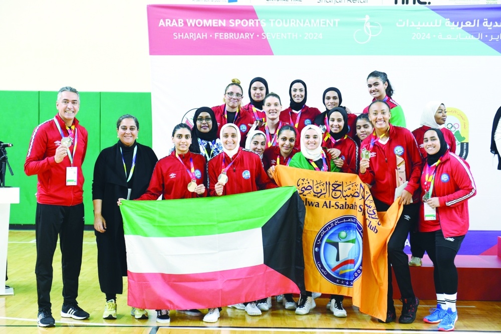 "سلوى الصباح " ثاني "طائرة عربية السيدات"