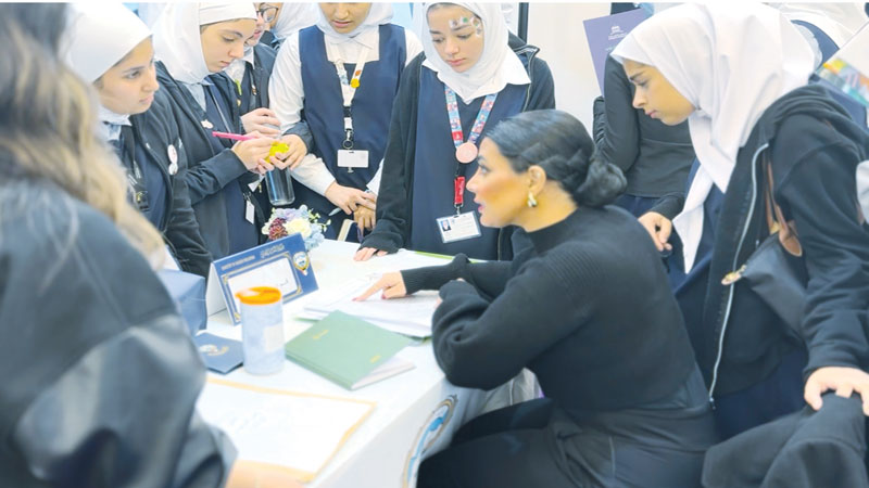 "التعليم العالي": حرصنا بمعرض Q8 Eduex على توضيح مسارات الطلبة المستقبلية