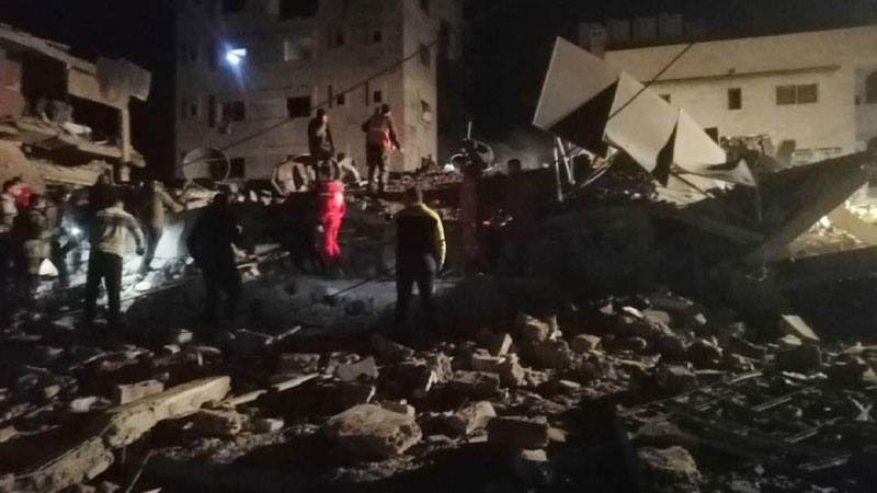 9 قتلى و13 جريحاً في ضربات إسرائيلية على حمص