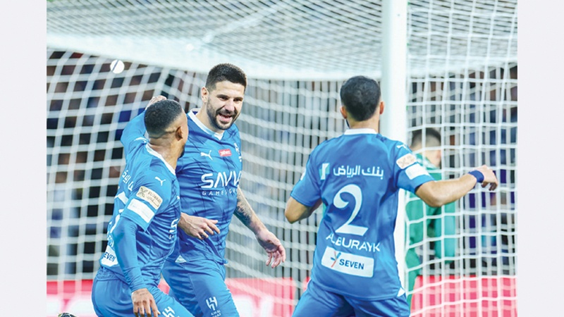 ميتروفيتش "تاريخي" في الهلال