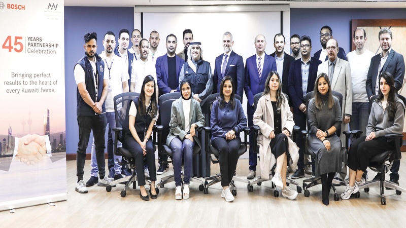 "علي عبدالوهاب المطوع" و"Bosch" تحتفلان بـ 45 عاماً من الشراكة