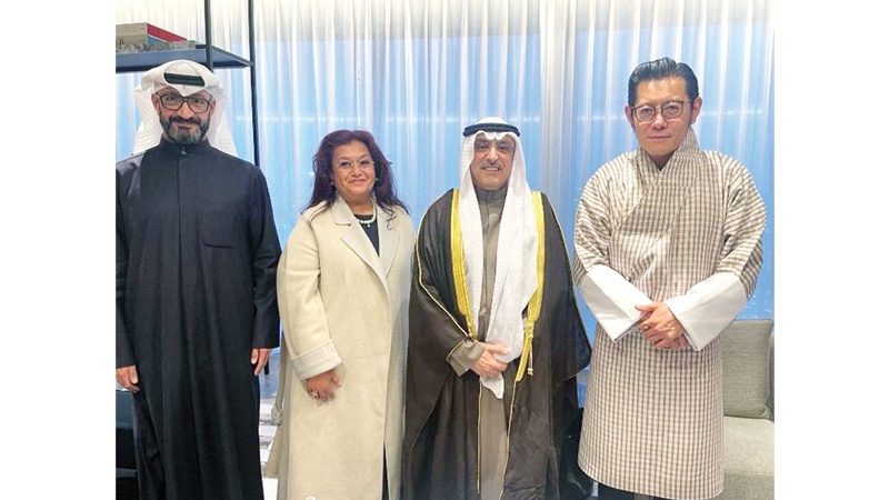 "الصندوق الكويتي" بحثسبل التعاون الإنمائي مع بوتان