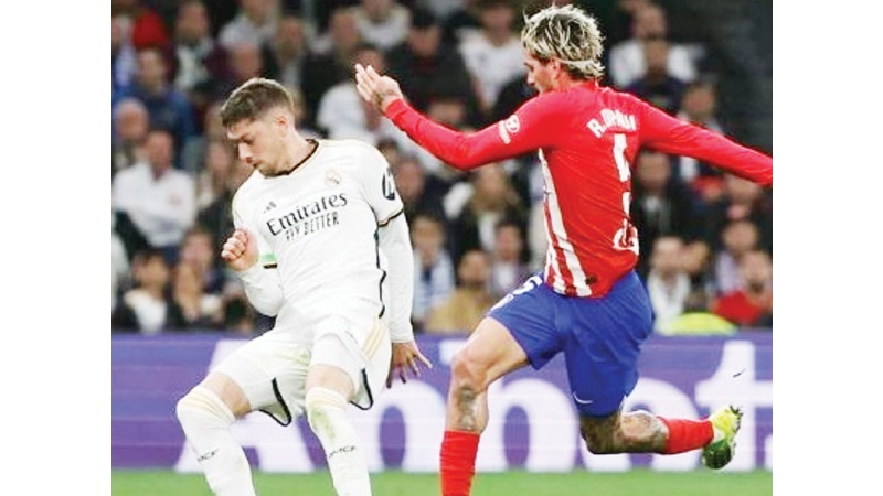 التعادل يحسم لقاء الريال وأتلتيكو