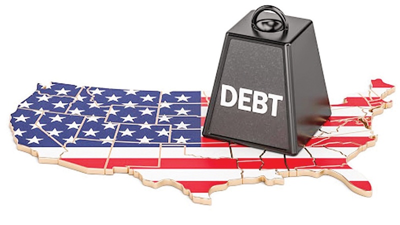ارتفاع ديون الأسر بالولايات المتحدة إلى 17.5 تريليون دولار بنهاية 2023