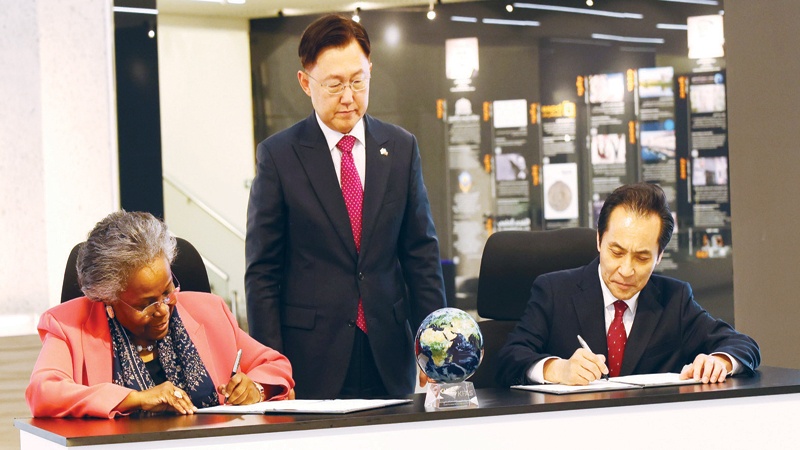 "التقدم العلمي" و"معهد العلوم" الكوري يوقعان مذكرة تفاهم لتعزيز الثقافة العلمية