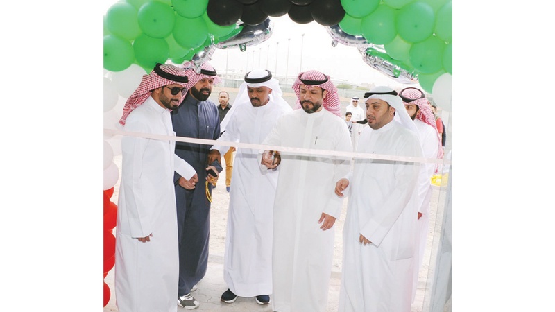الشمري: "مبارك الكبير والقرين" افتتحت فرع التموين بمعايير نموذجية