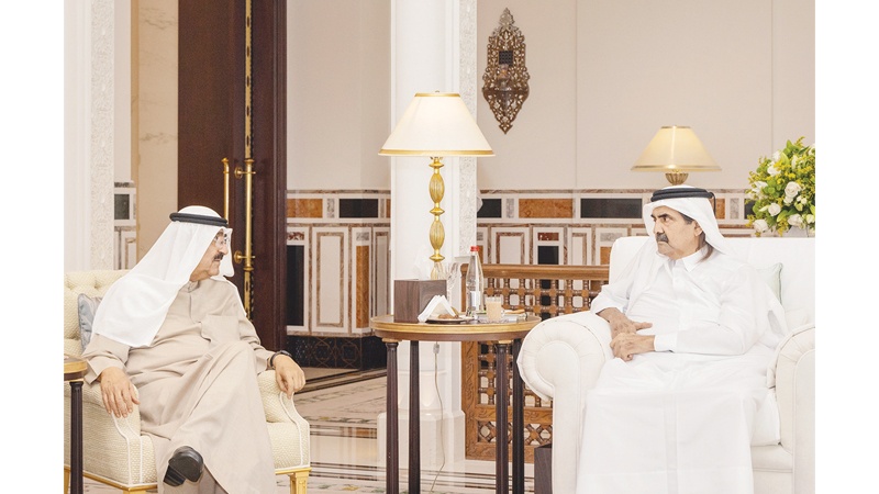 سموه زار الأمير الوالد في قصر الوجبة