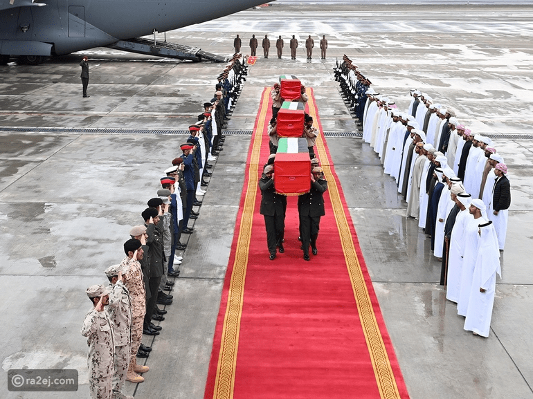 الإمارات تستقبل جثامين شهدائها ضحايا الإرهاب في الصومال