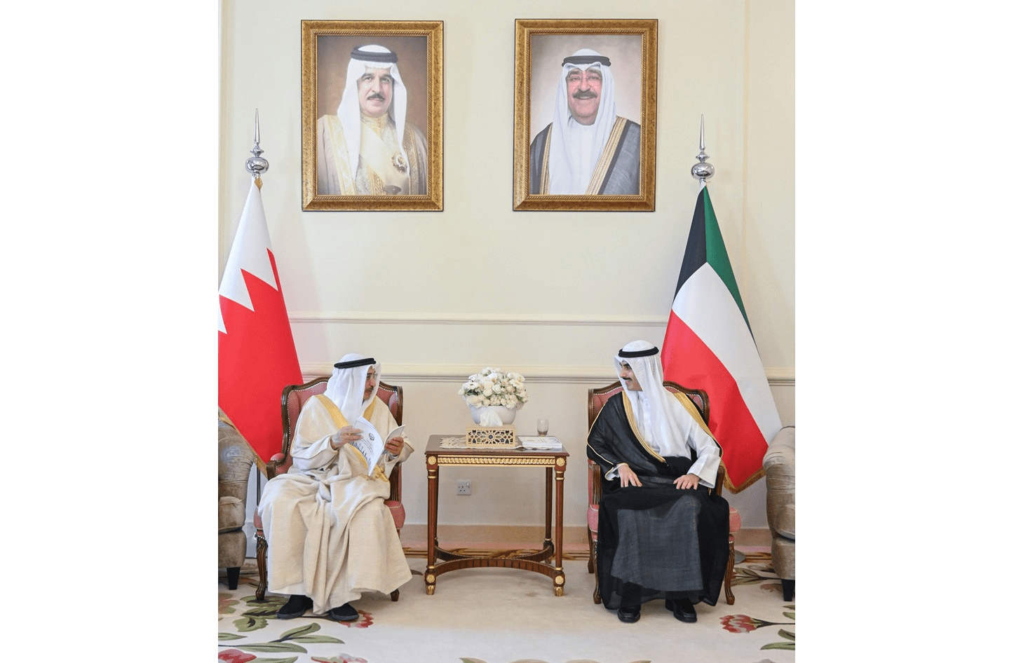 آل خليفة: الترابط والتقارب بين البحرين والكويت سيظل شاهداً على التكامل والمواقف الأخوية الثابتة