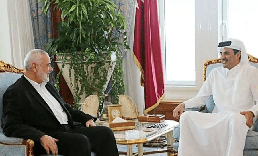 أمير قطر يؤكد دعم بلاده الدائم للشعب الفلسطيني لنيل حقوقه المشروعة