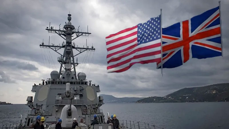 أميركا وبريطانيا تواصلان دكّ مواقع الحوثيين وتقصفان مواقع في الحديدة