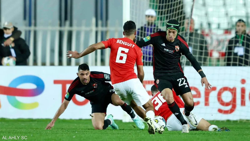 الأهلي يتعادل مع بلوزداد