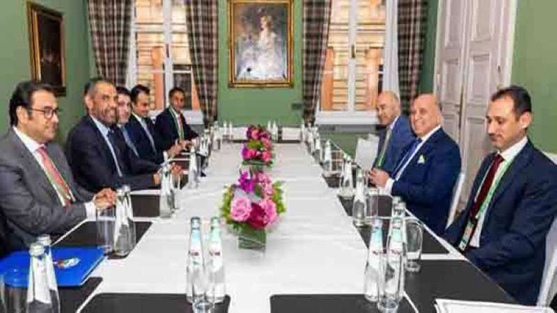 اليحيا بحث مع نظيره العراقي جهود إنهاء "ترسيم الحدود"