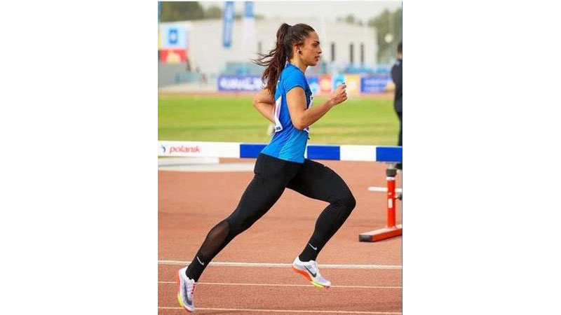 رقم قياسي جديد للعداءة الرومي